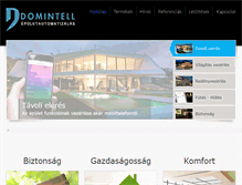 Tablet Screenshot of domintell.hu